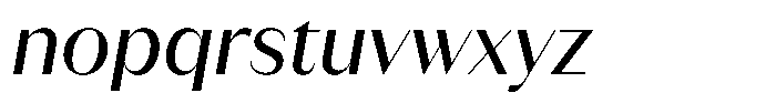 Juana Sans Regular Italic Font LOWERCASE