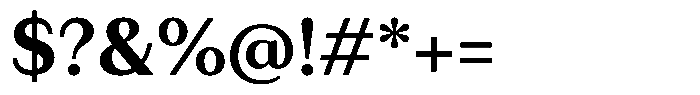 Juana Sans Text Bold Font OTHER CHARS