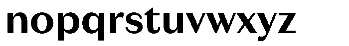 Juana Sans Text Bold Font LOWERCASE