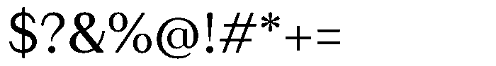 Juana Sans Text Regular Font OTHER CHARS