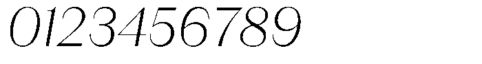 Juana Sans Thin Italic Font OTHER CHARS