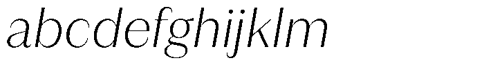 Juana Sans Thin Italic FONT