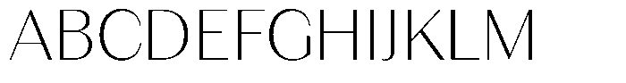 Juana Sans Thin Font UPPERCASE