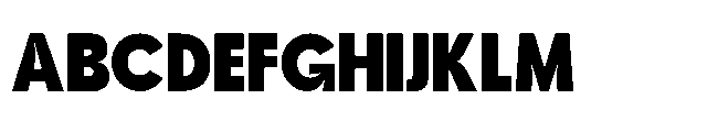 Jubble Black Font UPPERCASE