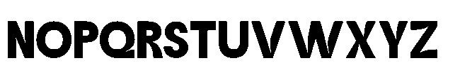 Jubble Bold Font UPPERCASE