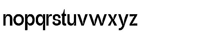 Jubble Extra Light Font LOWERCASE