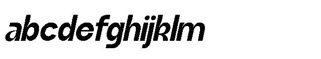 Jubble Italic FONT