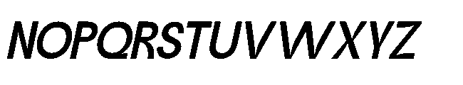 Jubble Light Italic Font UPPERCASE