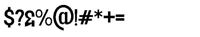 Jubble Light Font OTHER CHARS