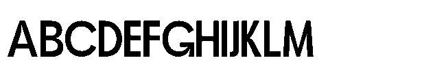 Jubble Light Font UPPERCASE
