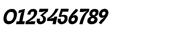 Jubble Medium Italic Font OTHER CHARS