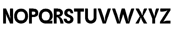 Jubble Medium Font UPPERCASE