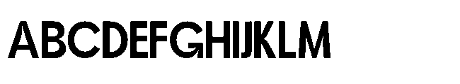 Jubble Regular Font UPPERCASE