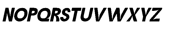 Jubble Semi Bold Italic Font UPPERCASE