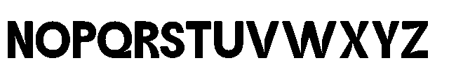 Jubble Semi Bold Font UPPERCASE