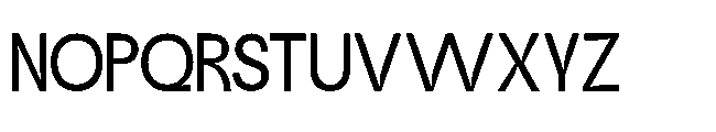 Jubble Thin Font UPPERCASE