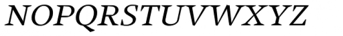 Jude Light Small Caps Italic Font LOWERCASE