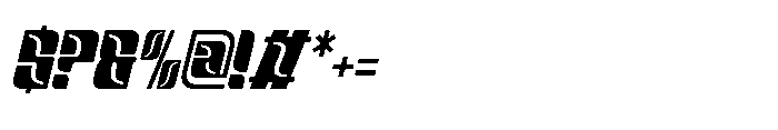 Juegas Italic Font OTHER CHARS