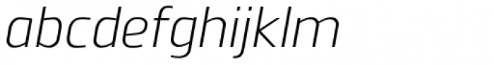 Juhl Light Italic Font LOWERCASE