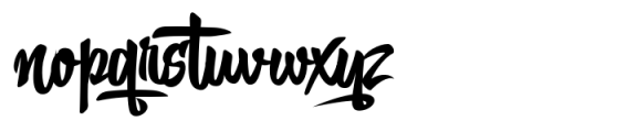 Juicebox Script Bold Font LOWERCASE
