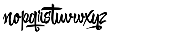 Juicebox Script Regular Font LOWERCASE