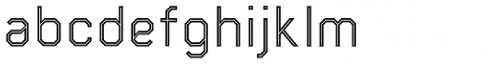 Juju 5 Inline Font LOWERCASE