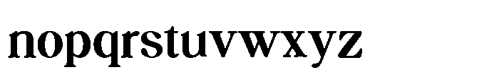Jukeboxrewind Bold Font LOWERCASE