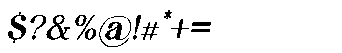 Jukeboxrewind Italic Font OTHER CHARS