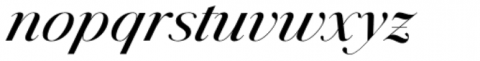 Jules Big Medium Italic Font LOWERCASE