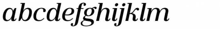 Jules Text Medium Italic Font LOWERCASE