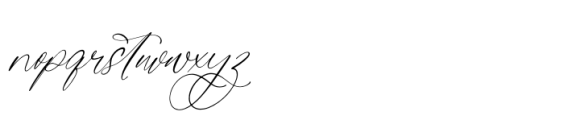 Julieta Imelda Italic Font LOWERCASE