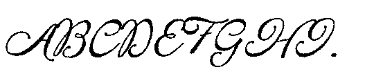 Juliette Classic Font UPPERCASE