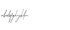 Juliette Signature FONT