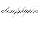 Juliette Wedding Extended Ex1 FONT