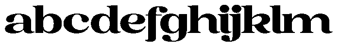 Juligraf Plain Black Expanded FONT