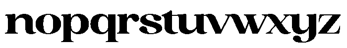 Juligraf Plain Black Sem Exp Font LOWERCASE