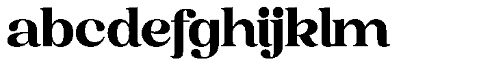 Juligraf Plain Black Semi Condensed FONT