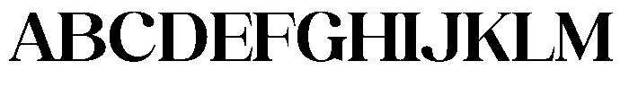 Juligraf Plain Bold Sem Exp Font UPPERCASE