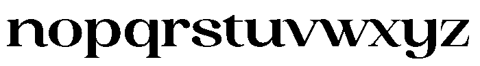Juligraf Plain Bold Sem Exp Font LOWERCASE