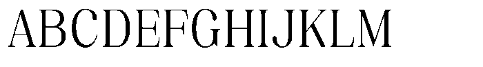 Juligraf Plain Condensed Font UPPERCASE