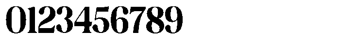 Juligraf Plain Extra Bold Condensed Font OTHER CHARS