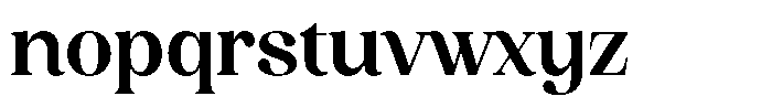 Juligraf Plain Extra Bold Condensed Font LOWERCASE