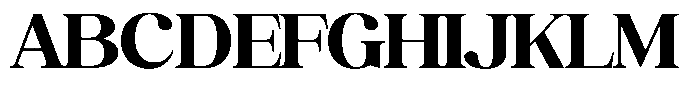 Juligraf Plain Extra Bold Sem Exp Font UPPERCASE