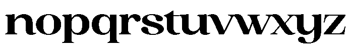 Juligraf Plain Extra Bold Sem Exp Font LOWERCASE