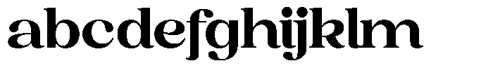 Juligraf Plain Extra Bold FONT
