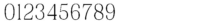 Juligraf Plain Extra Light Condensed Font OTHER CHARS