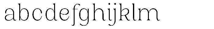 Juligraf Plain Extra Light Condensed FONT