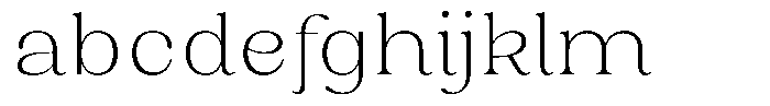 Juligraf Plain Extra Light FONT