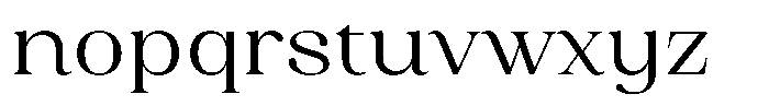 Juligraf Plain Regular Font LOWERCASE