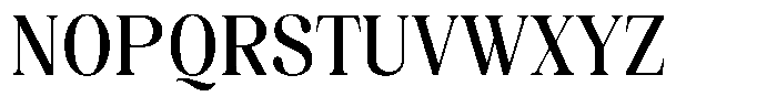Juligraf Plain Sem Bold Condensed Font UPPERCASE